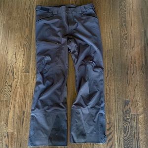 North face size large black snow pants